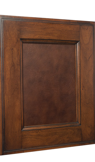 Mahogany Buffalo Leather Insert