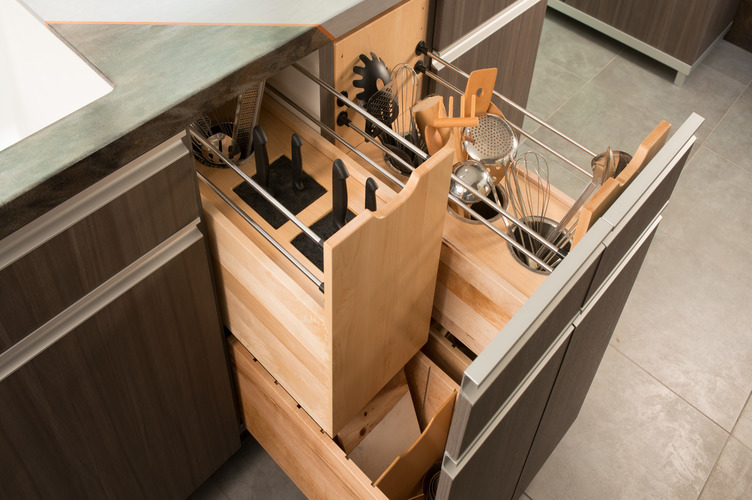 Pull-Out Utility Cabinet